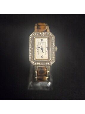 Brighton Women's Rhinestone Accent Bracelet Watch